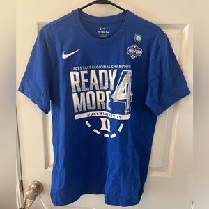 Nike Blue 'Ready 4 More' Duke T-Shirt